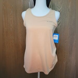 Columbia Racerback Tank Top, sz M color peach